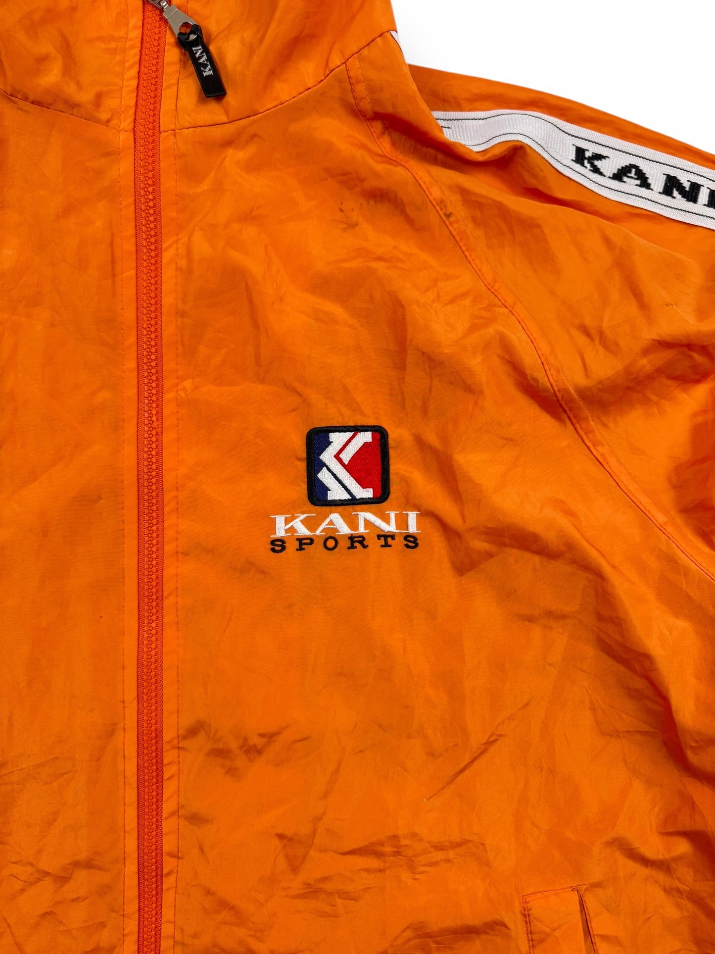 Kani Sports Orange Track Jacket