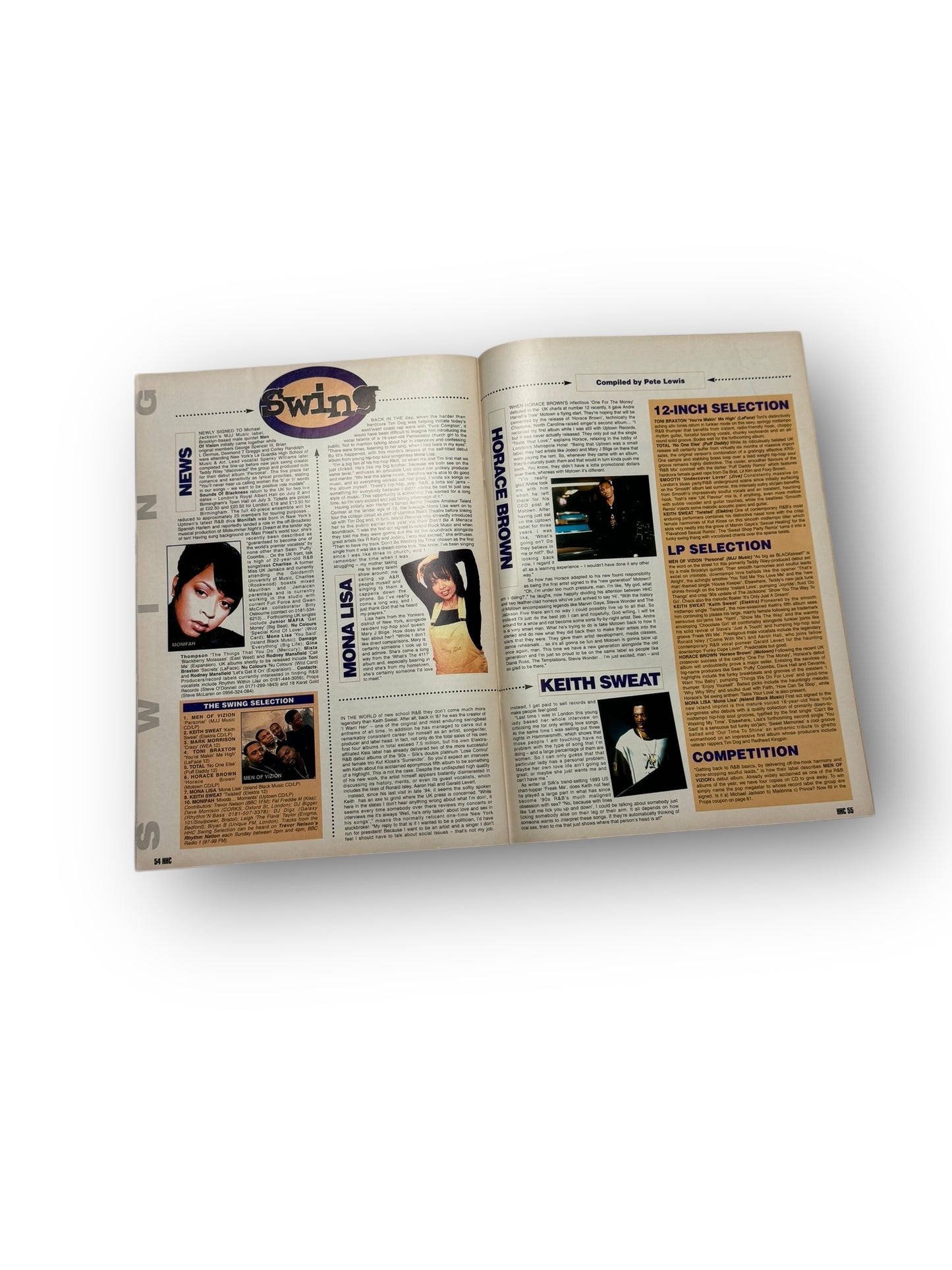 Hip Hop Connection Nas Exclusive 'The Gospel Truth' August 1996 Issue