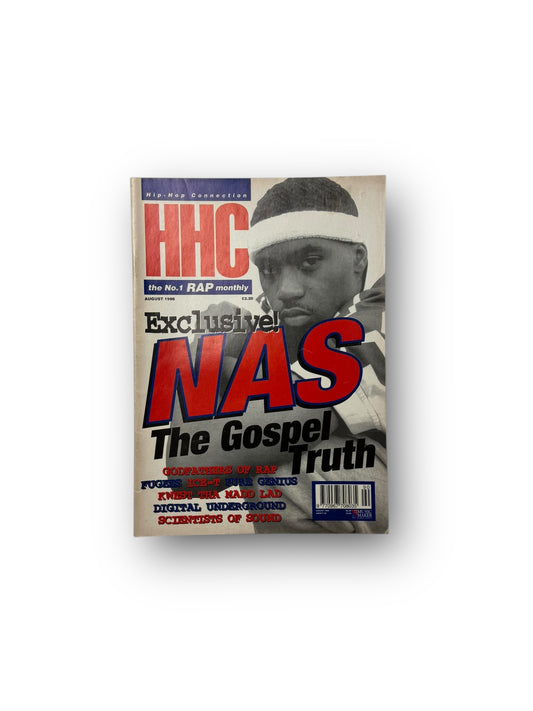 Hip Hop Connection Nas Exclusive 'The Gospel Truth' August 1996 Issue