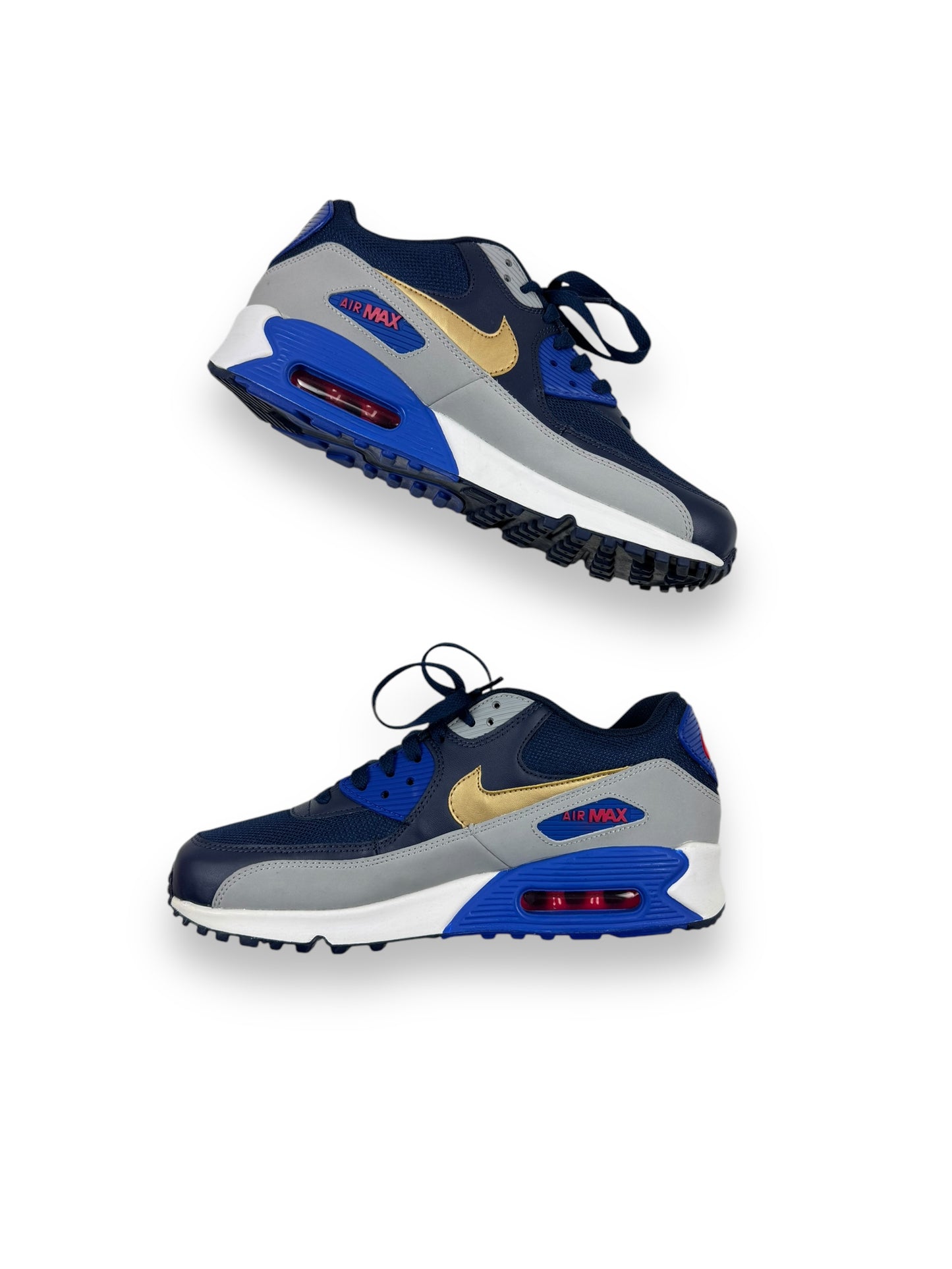 Nike 2015 Air Max 90 Midnight Navy/Wolf Grey